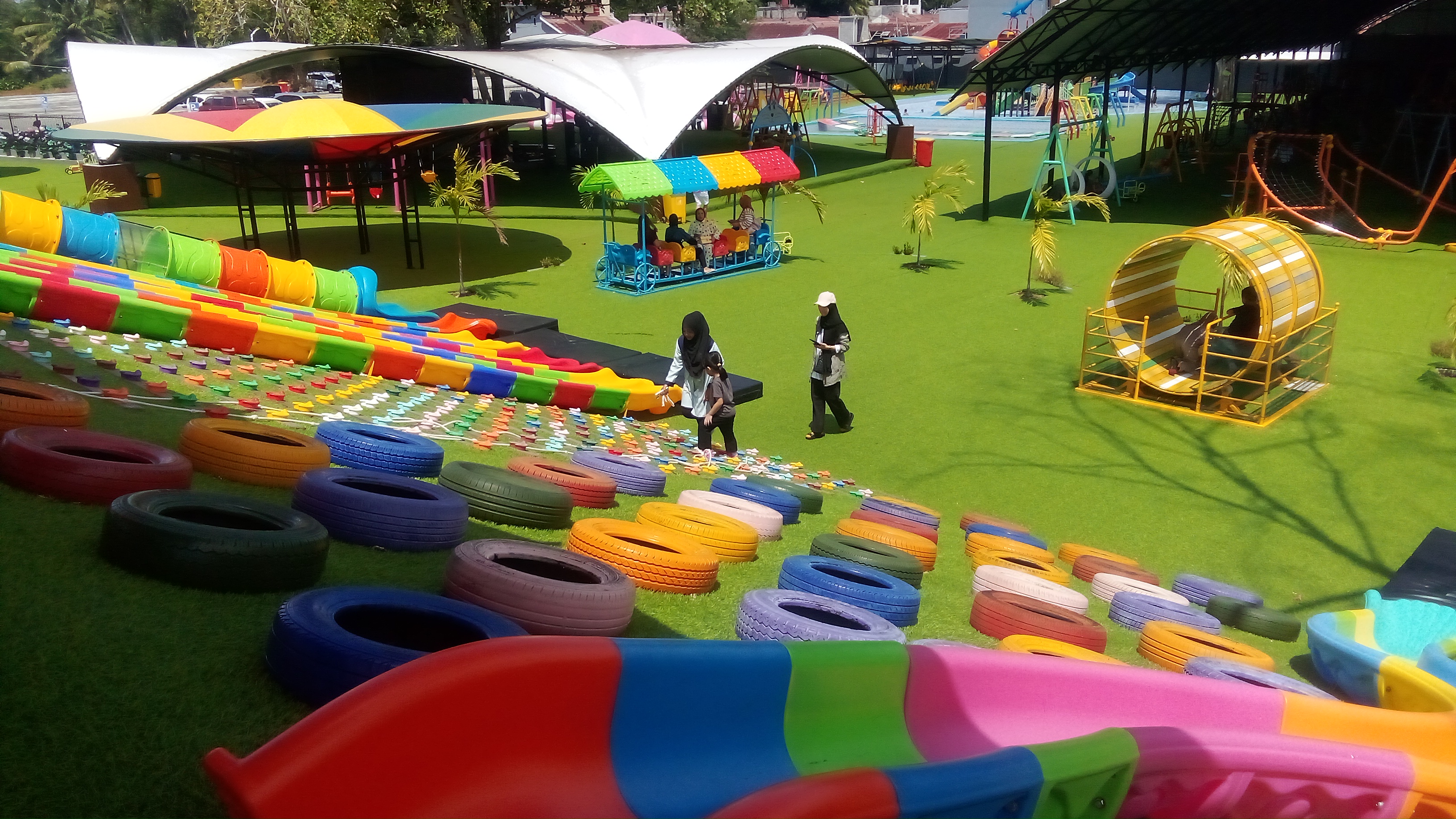 Berkonsep Rekreasi Mandiri, The Nice Park Tawarkan Sekitar 80 Wahana Permainan