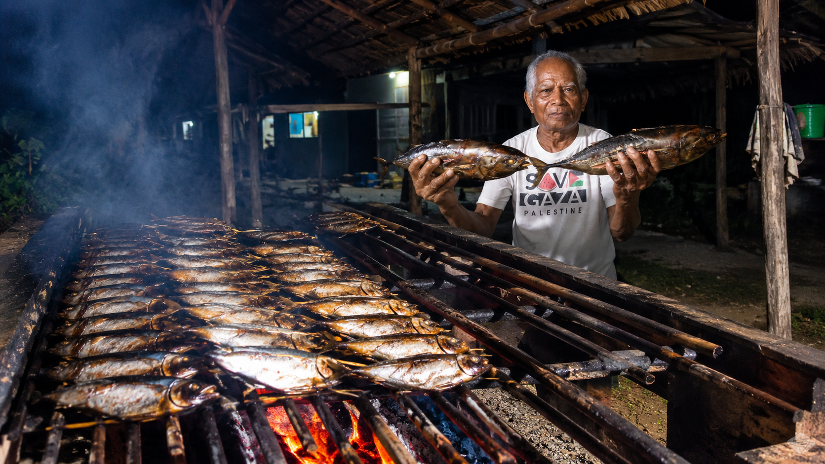 Empat Dekade di Balik Asap Ikan Fufu, Kisah Opa Arsyad dan Oma Amina di Batuwoka